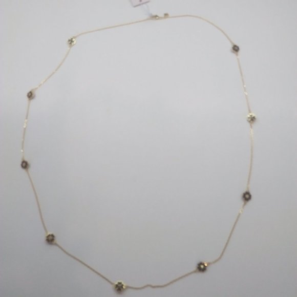 Kate Spade New Black Spade Scatter Necklace - Picture 1 of 3